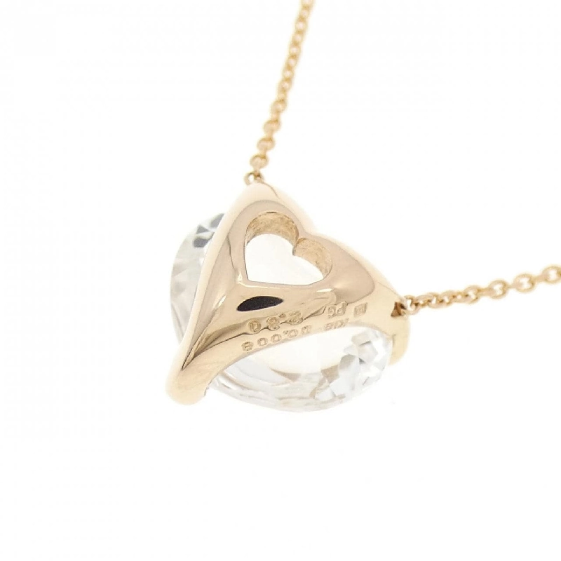 Ponte Vecchio Dây chuyền đá thạch anh hình trái tim 2.30CT - Hàng hiệu Authentic 842053