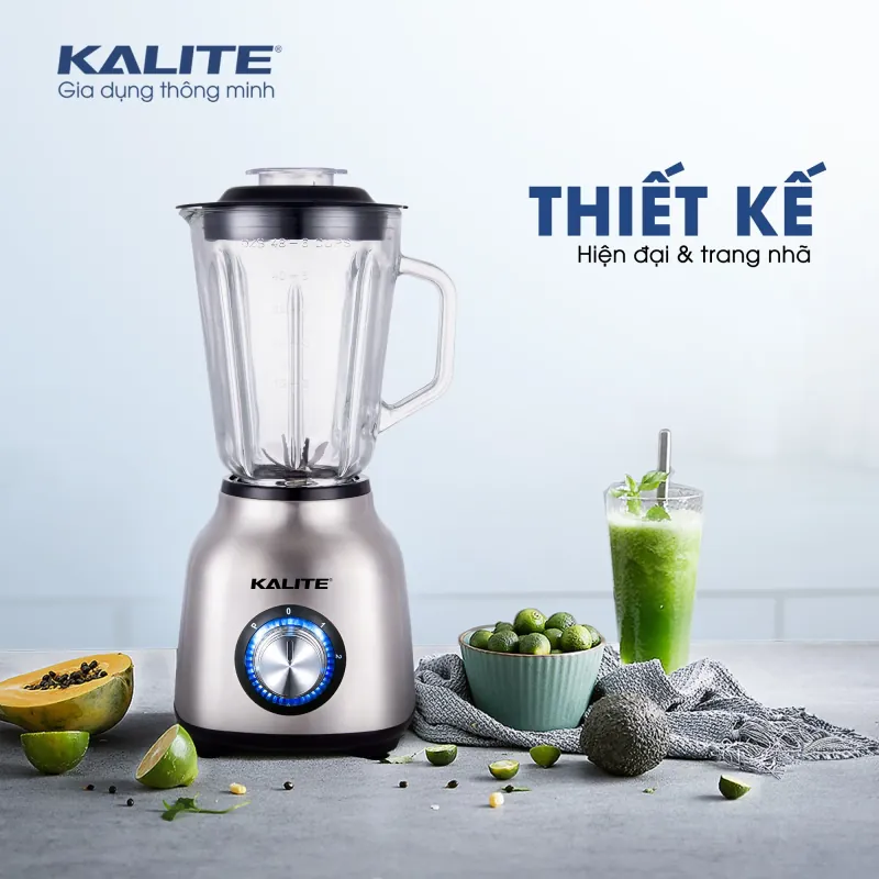 🥤 Máy xay sinh tố KALITE KLB650 – 3 cối xay tiện lợi, công suất 500W xay khỏe mỗi ngày 792970