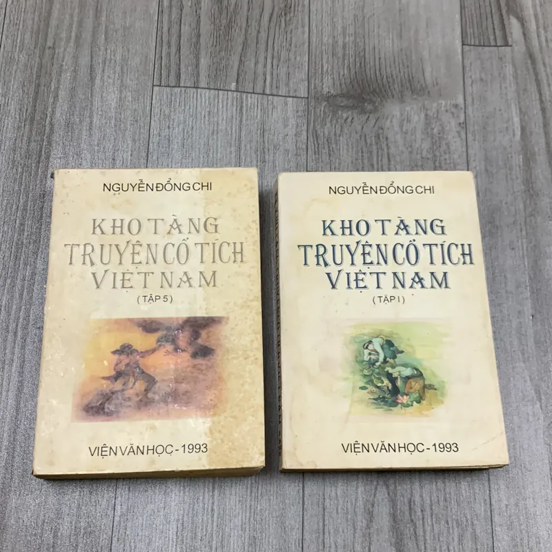 Kho tàng truyện cổ tích việt nam. Combo tập 1 và 5. 3a4 718661