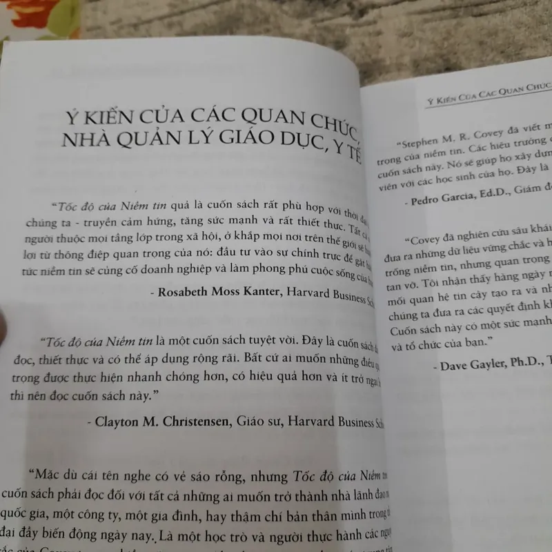 Tốc Độ của Niềm Tin-The speed of Trust. T giả Stephen M.R. Covey... 730596