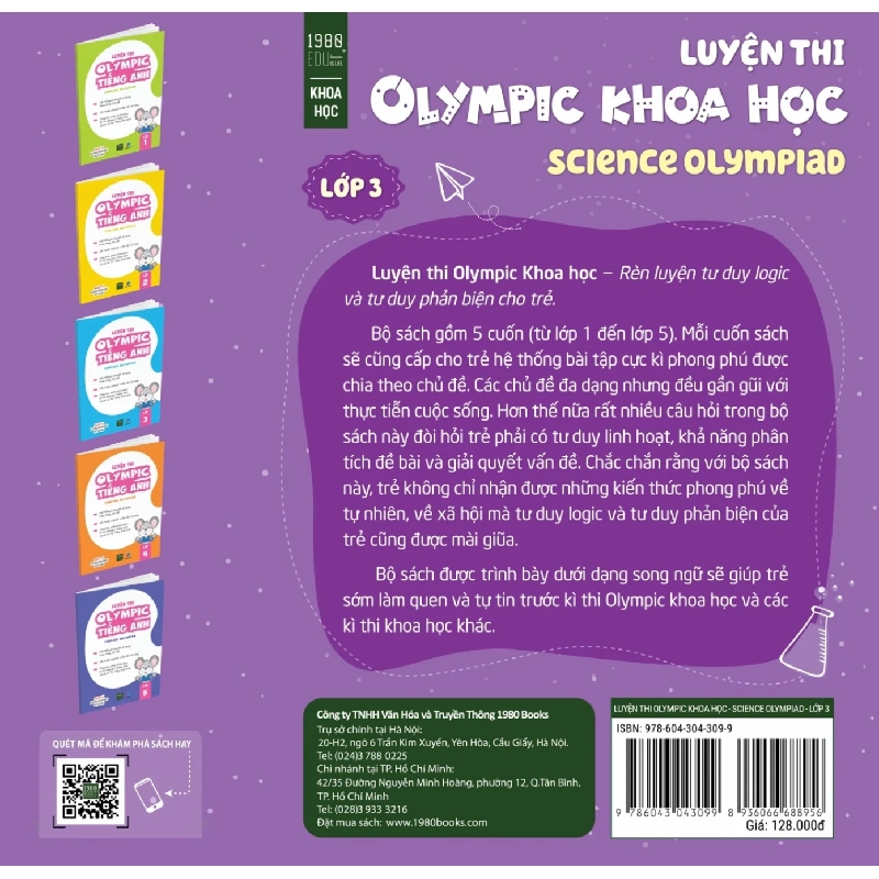 Luyện Thi Olympic Khoa Học Lớp 3 - Sheth Publishing House 281528