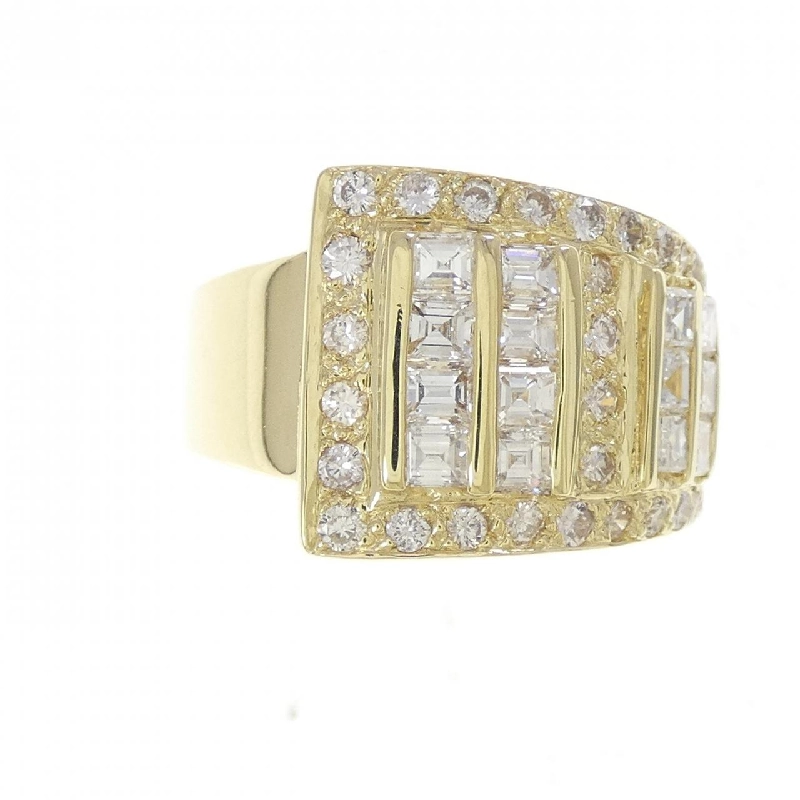 Nhẫn kim cương K18YG 1.77CT - Hàng hiệu Authentic 847309