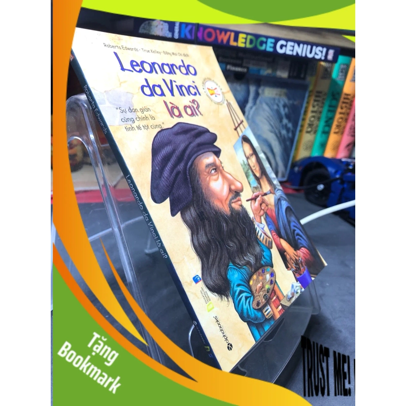 (TẶNG BOOKMARK) Leonardo da Vinci là ai? 2018 mới 80% bẩn bìa nhẹ Roberta Edwards RBK2206 SÁCH LỊCH SỬ - CHÍNH TRỊ - TRIẾT HỌC 946889
