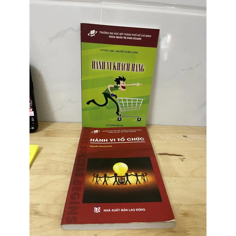 Hành vi tổ chức  và Hành vi khách Hàng 2cuốn  929695