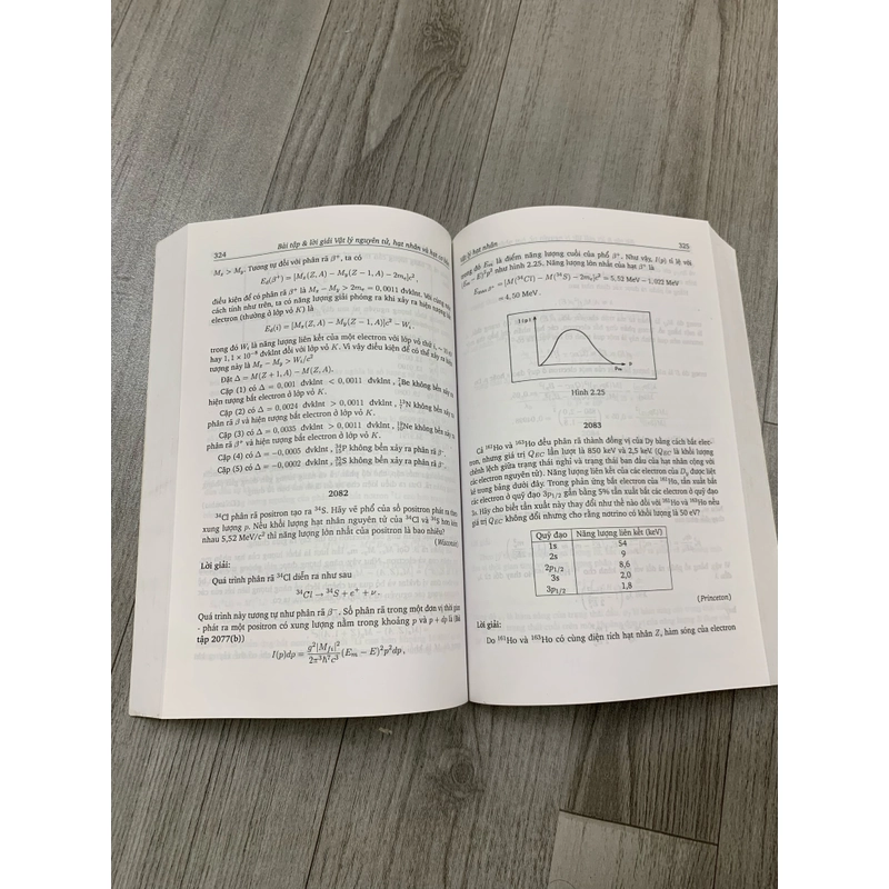 Bào tập và lời giải vật lý nguyên tử, hạt nhân và các hạt cơ bản. 999 463765