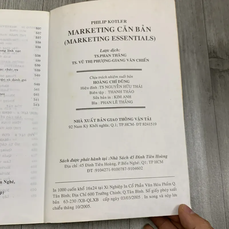 Marketing căn bản - philip kotler. 5b1 732880