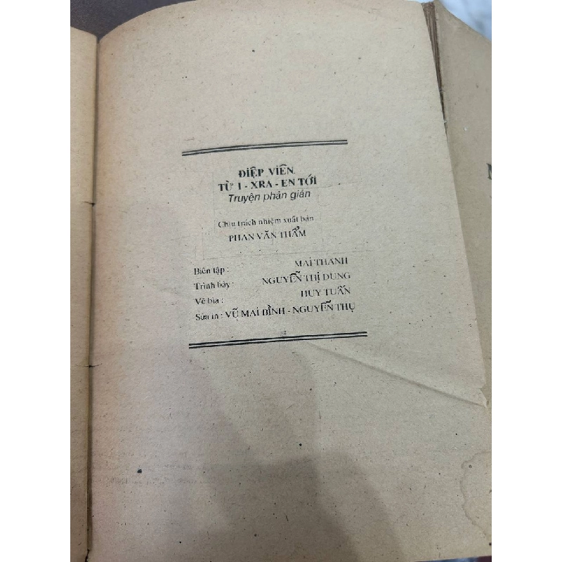 Điệp Viên Từ I-Rắc-En Tới - Ben Po-rat - U-ri Đan 932887