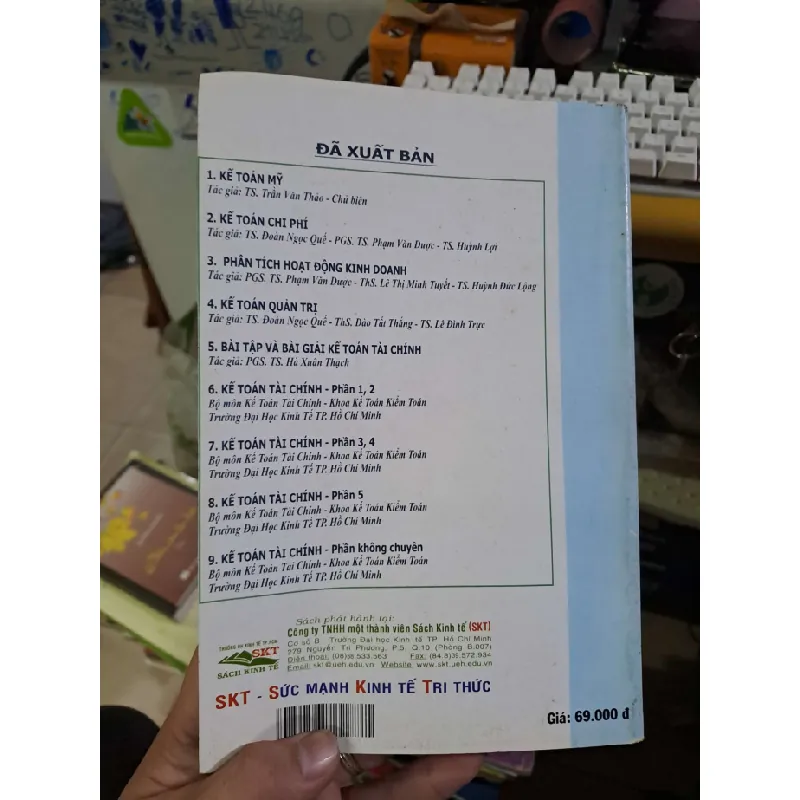 Giáo trình nguyên lý kế toán ĐH kinh tế TP.HCM rách bìa mới 80% 2011 GIÁO TRÌNH, CHUYÊN MÔN HCM1809 560899