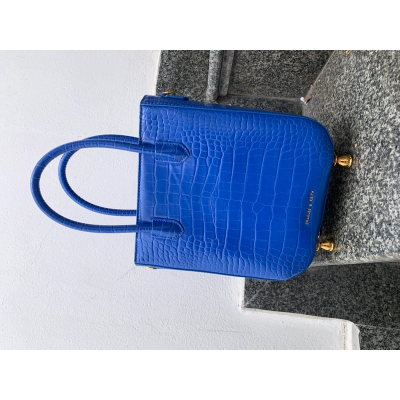 Túi Charles & Keith Croc - Embossed Tote Bag 493082