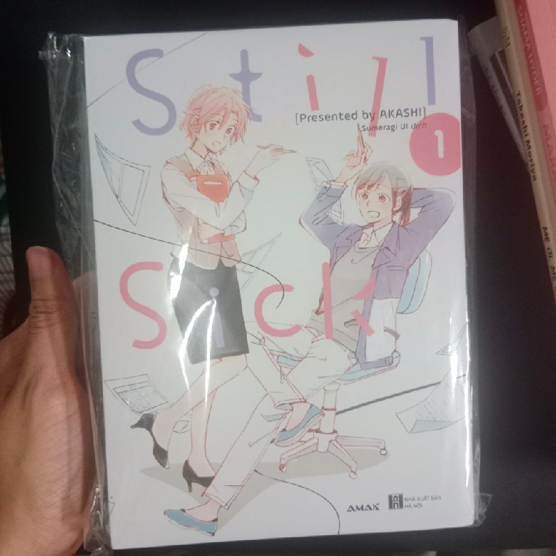 Combo 3 quyển Still Sick bản thường gồm truyện và obi chỉ bóc seal mới 99% 25456