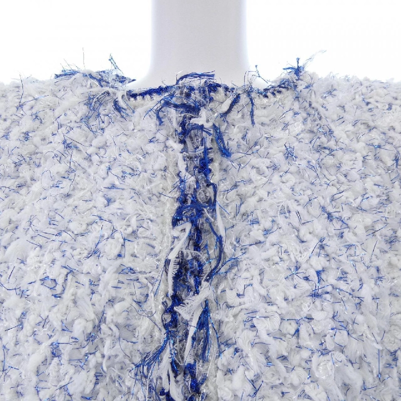 Áo khoác không cổ CHANEL 633458