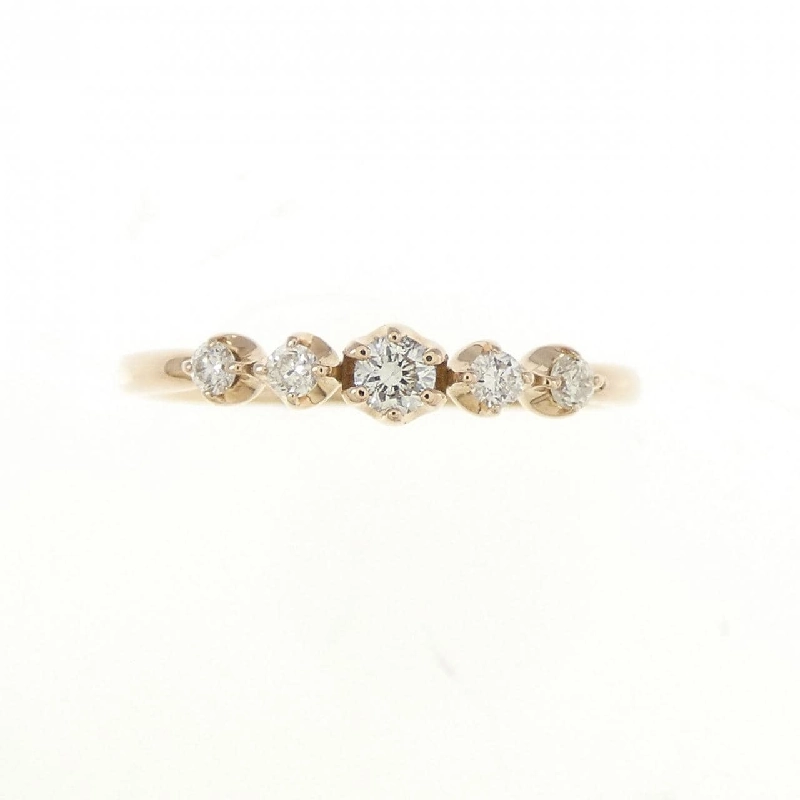 Nhẫn kim cương K18PG 0.14CT 672890