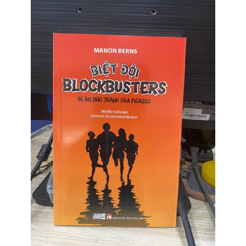 [Phiên Chợ Sách Cũ] Biệt Đội Blockbusters - Bí Ẩn Bức Tranh Của Picasso ; truyện thiếu nhi 2017 - Manom Berns 0506 468476
