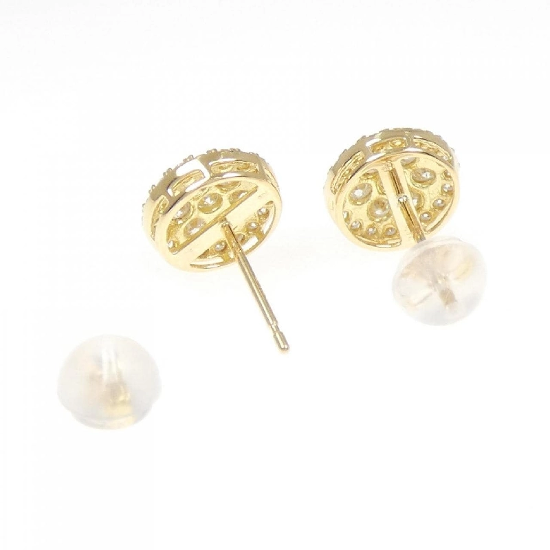 K18YG Bông tai kim cương 0.60CT - Hàng hiệu Chính hãng 870346