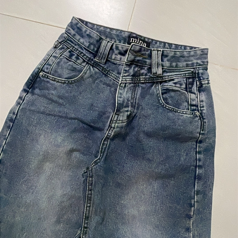 Quần Jean form rộng size L ( vừa eo dưới 74kg) 463177