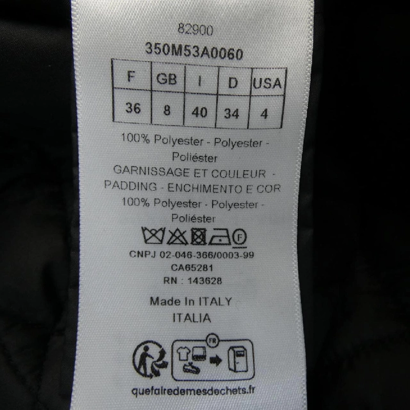 Áo khoác CHRISTIAN DIOR マクロカナージュ 350M53A0060 628004