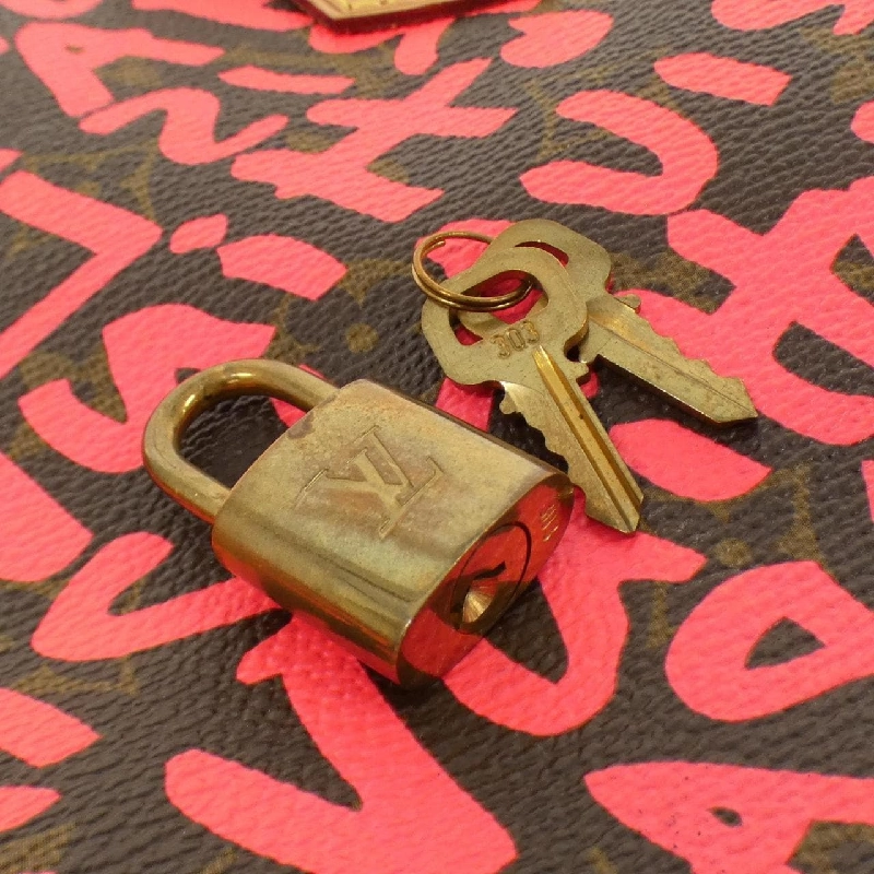 Túi xách Boston Louis Vuitton Monogram Graffiti (Stephen Sprouse) Speedy 30cm M93704 615005