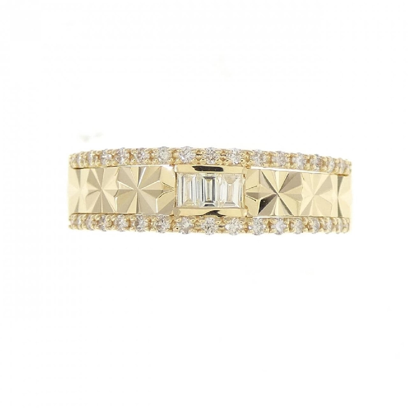 Nhẫn kim cương K18YG 0.25CT - Hàng hiệu chính hãng 860230