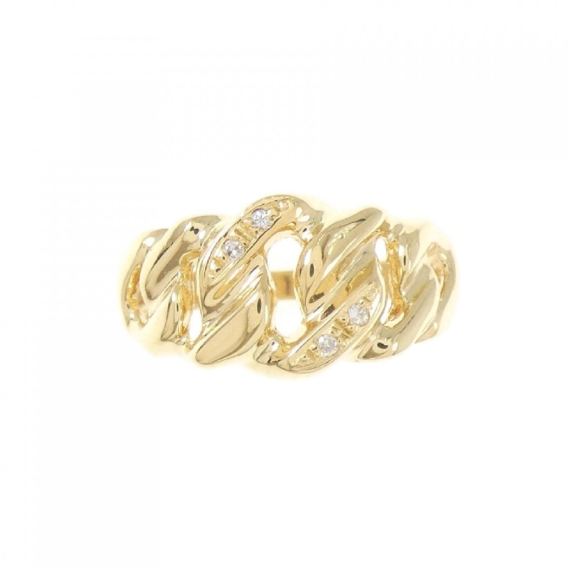 Nhẫn kim cương K18YG 669950