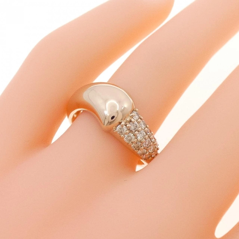 Nhẫn kim cương K18PG 0.35CT 668497