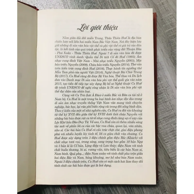 Ca Huế - Di sản văn hóa phi vật thể quốc gia 640398