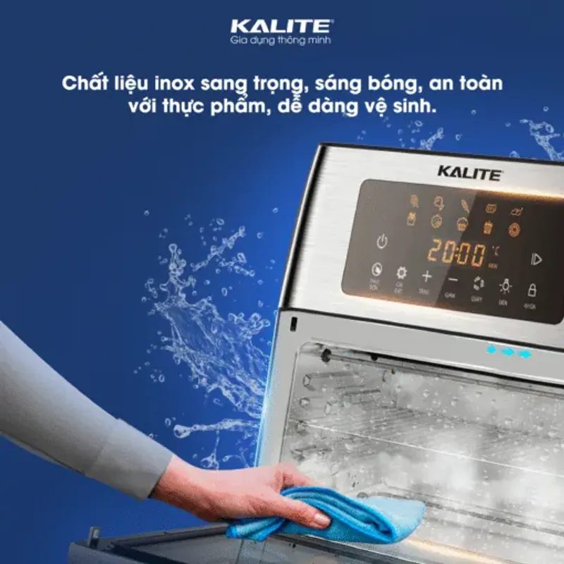 Nồi chiên không dầu Kalite KL-1500 dung tích 15L chính hãng, mới 100% 573151