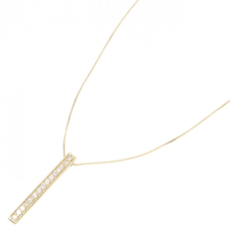 Dây chuyền kim cương K18YG 0.50CT - Hàng hiệu Chính hãng 860662