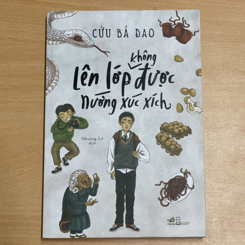 Không lên lớp được nướng xúc xích 541168