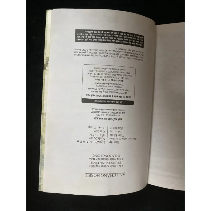 Anh chàng Hobbit-J.R.R. Tolkien. ( có chữ ký của dịch giả) 1031421