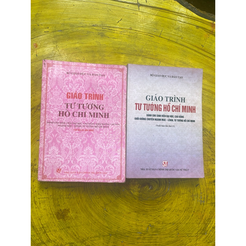 GIÁO TRÌNH TƯ TƯỞNG HỒ CHÍ MINH ( 2 cuốn) 540194