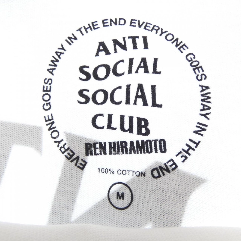 CLB XÃ HỘI CHỐNG ĐỐI ANTI SOCIAL SOCIAL CLUB ÁO THUN REN HIRAMOTO - Hàng hiệu Chính hãng 890499