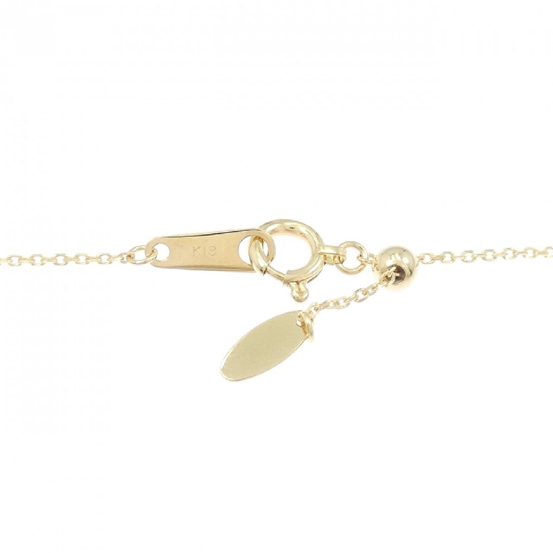 K18YG Chữ cái T Dây chuyền - Hàng hiệu Chính hãng 864011