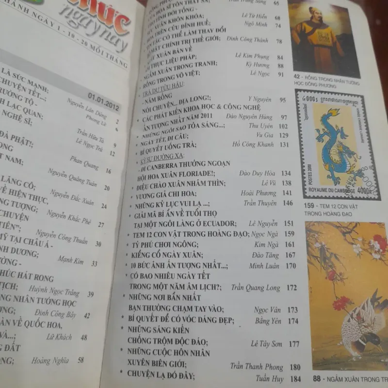 Tạp chí KIẾN THỨC NGÀY NAY số 770 Xuân Nhâm Thìn 2012 791292