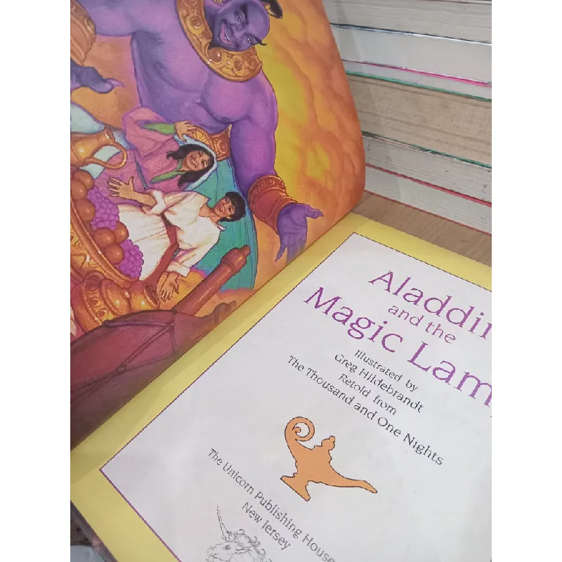 Aladdin and the magic lamp - Greg Hildebrandt 715069