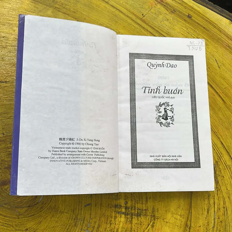 COMBO QUỲNH DAO: TÌNH NHƯ BỌT BIỂN &TÌNH BUỒN 604706