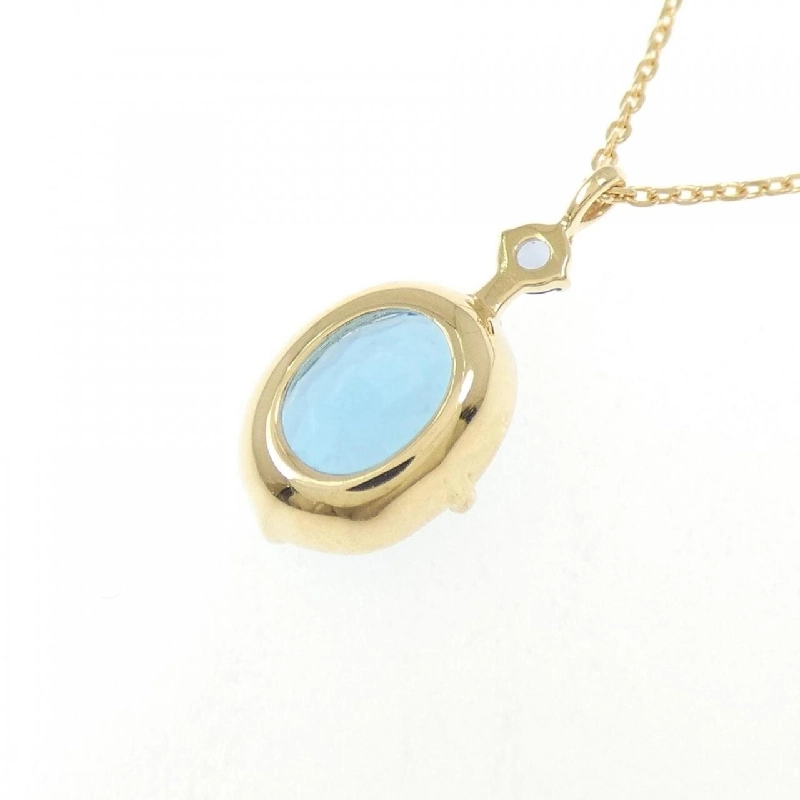 4゜C Blue Topaz Necklace - Hàng hiệu Authentic 841501