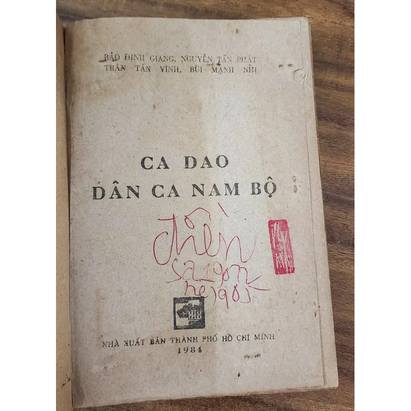 CA DAO DÂN CA NAM BỘ  732172