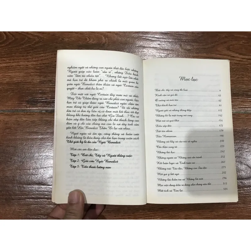 Thế Giới Kỳ Bí Của Ngài Benedict - Tập 1: Bút chì, Tẩy và người thắng cuộc - Trenton…k3 741015