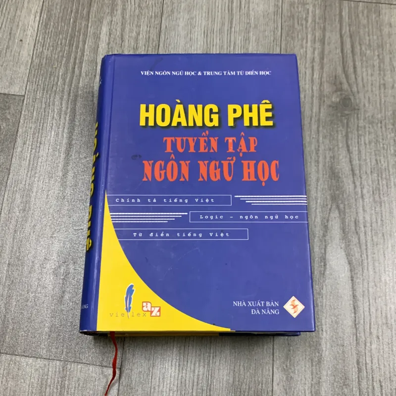 Tuyển tập ngôn ngữ học - hoàng phê. 7a3 783491