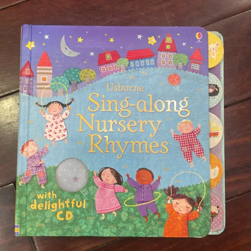 NGOẠI VĂN : sách tiếng anh trẻ em : USBORNE Sing-along Nursery Rhymes - giá đã giảm  1028001