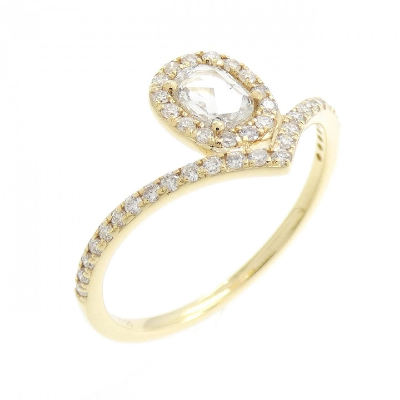 Nhẫn kim cương K18YG 0.22CT - Hàng hiệu Chính hãng 860298