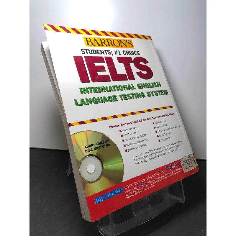 Ielts international english language testing system 2009 mới 80% ố nhẹ mỗi sách Barron's HPB0709 HỌC NGOẠI NGỮ 458342