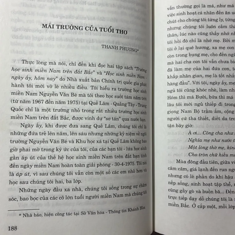 Nửa thế kỷ học sinh miền Nam trên đất Bắc (1954 - 2004) 757222