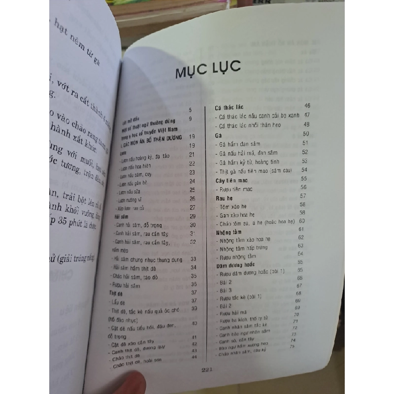 Ẩm thực dành cho người rối loạn cương dương mới 90% Lương y Đinh Công Bảy 2010 sách màu HCM.TN2308 SỨC KHỎE - THỂ THAO 541499