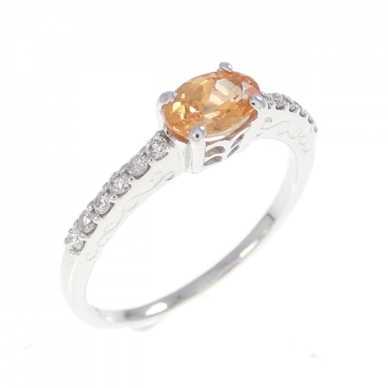 Nhẫn Garnet K18WG - Hàng hiệu Authentic 852666