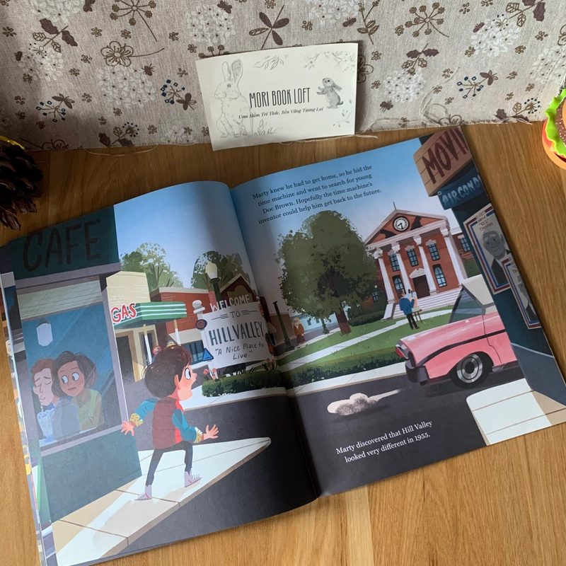 Sách tranh tiếng anh Back to the Future, Used, Picture Book For Kids 446675