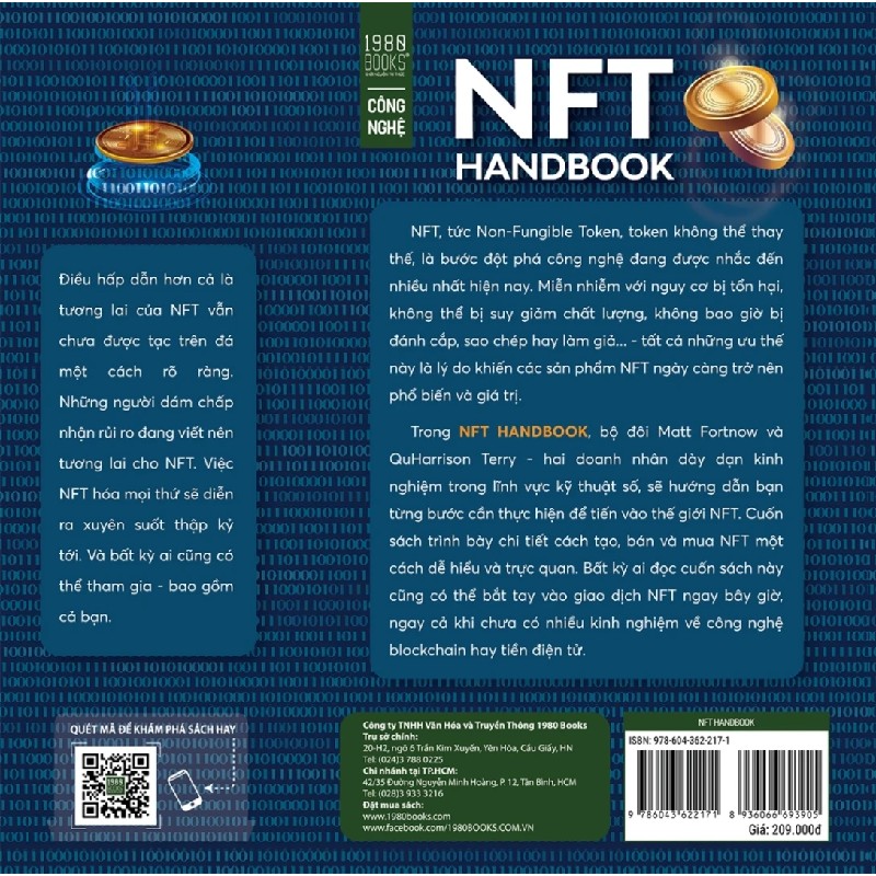 NFT Handbook - Phân Tích Ứng Dụng - Giải Mã Tiềm Năng - Giao Dịch Hiệu Quả - Matt Fortnow, QuHarrison Terry 192702