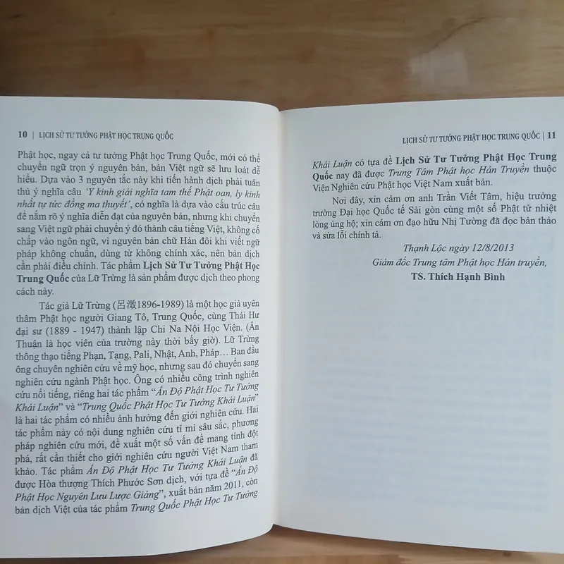 Lịch Sử Tư Tưởng Phật Học Trung Quốc - Lữ Trừng 705387