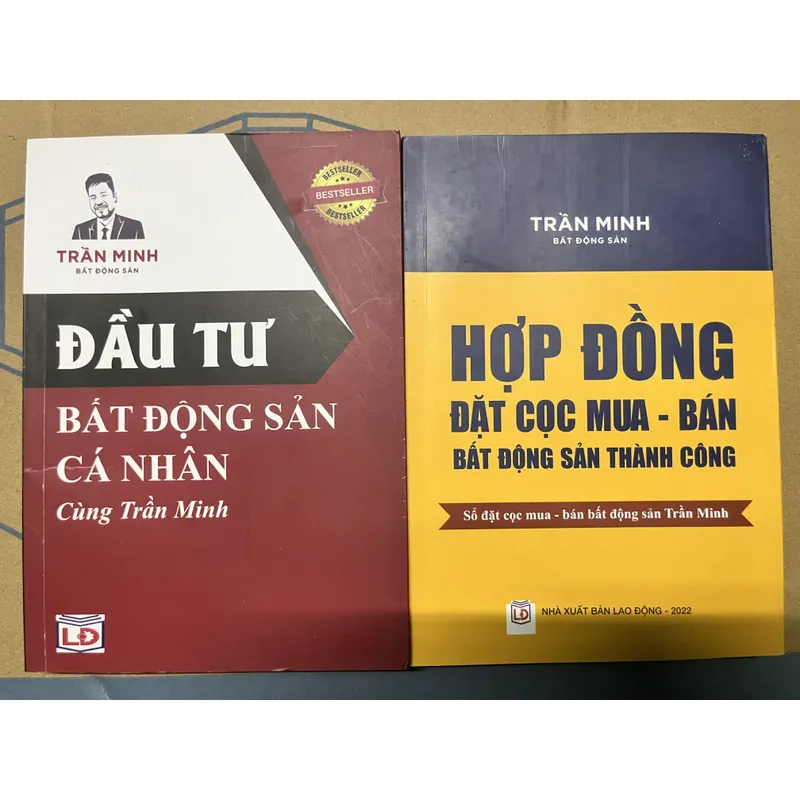 Combo 2q sách về đầu tư bđs và ký hđ mua bán 600910
