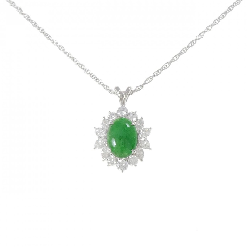 Dây chuyền ngọc bích PT900/PT850 4.88CT - Hàng hiệu Authentic 859209